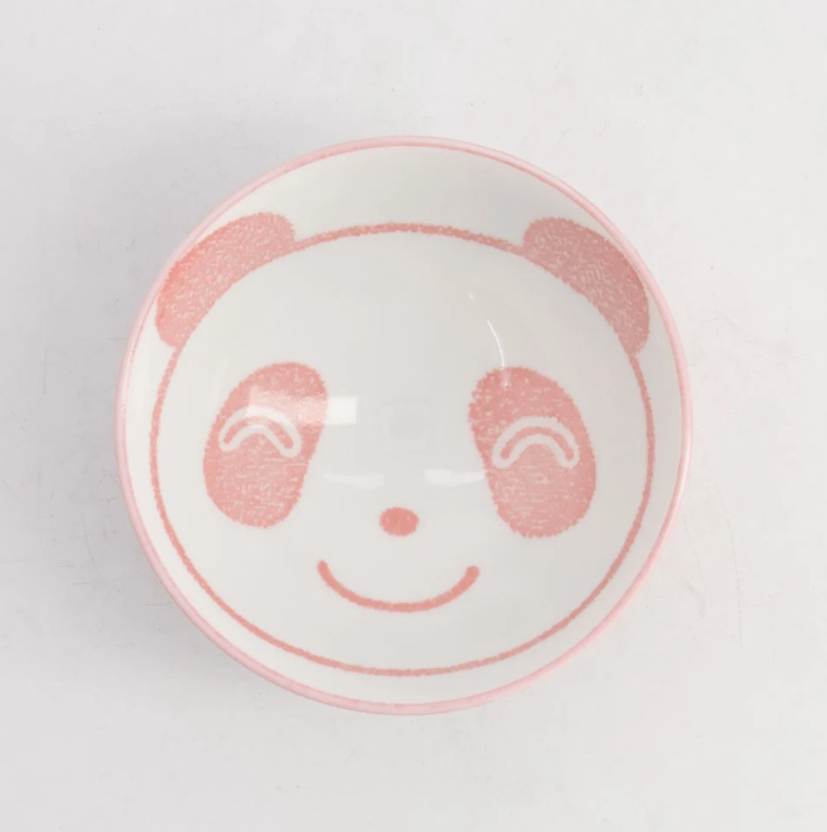 Miska Panda  różowa 10.5 x 5.5 cm