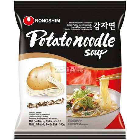 Zupa makaronowa Potato noodles soup  NONGSHIM 100g