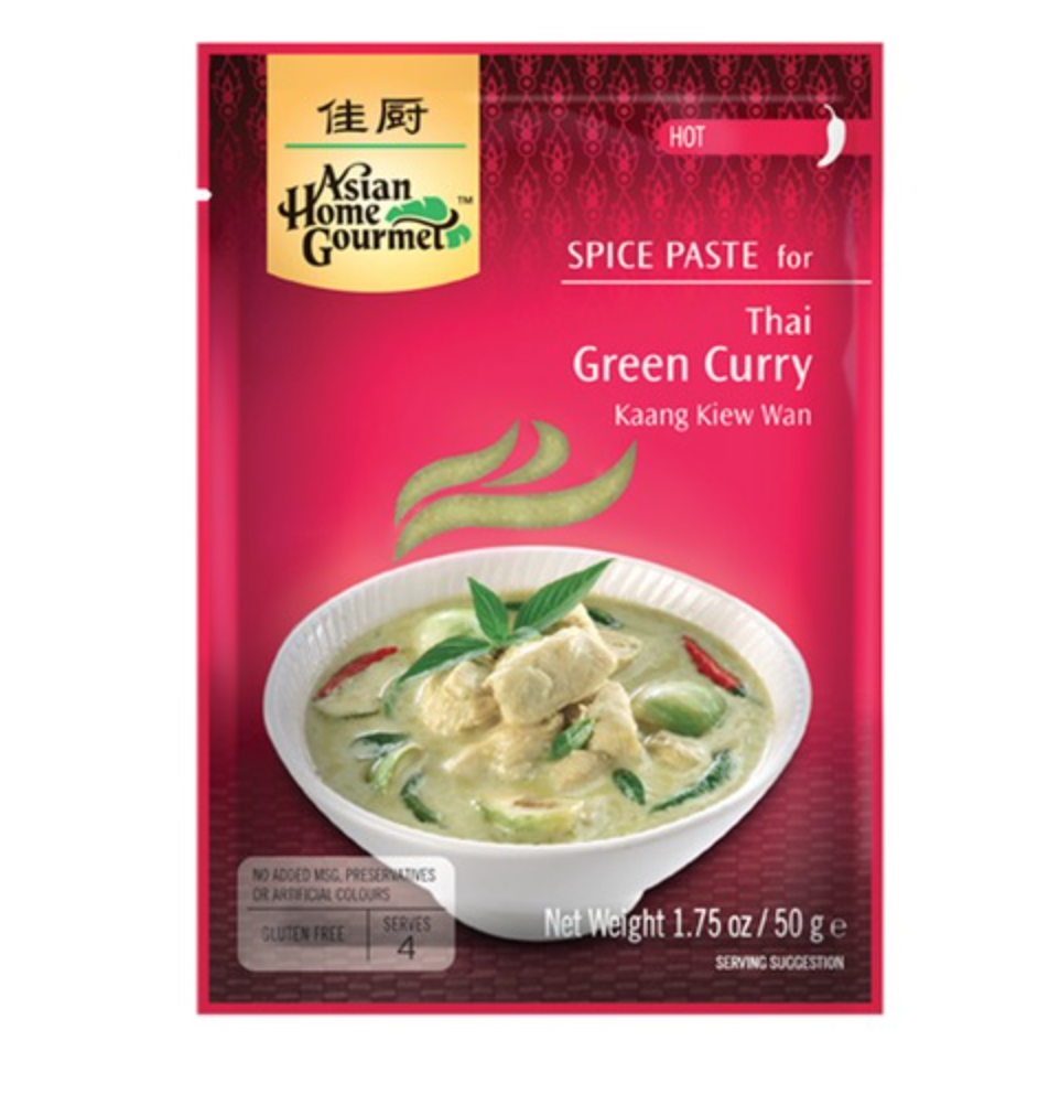  Pasta zielone curry AHG 50 g.