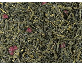 Herbata zielona Sencha wiśniowa premium 100 g.