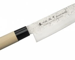 Nóż Satake Nashiji Natural Santoku 17 cm