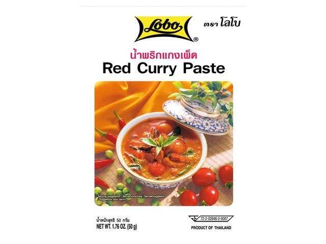 Pasta curry czerwona Lobo 50 g.