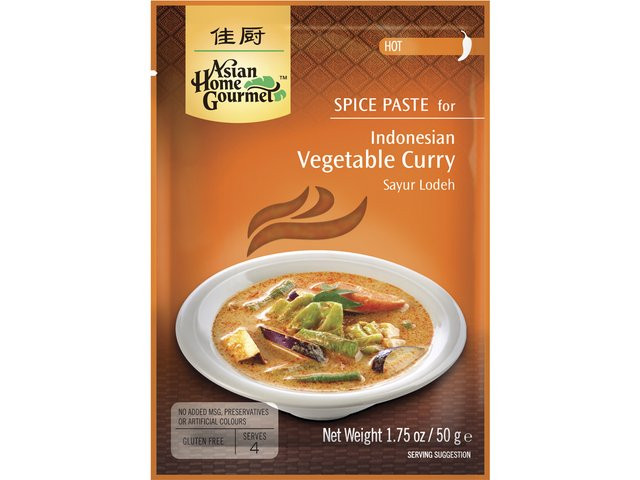 Pasta do indonezyjskiej potrawy curry z warzywami AHG 50 g.
