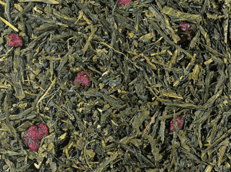 Herbata zielona Sencha wiśniowa premium 1 Kg.