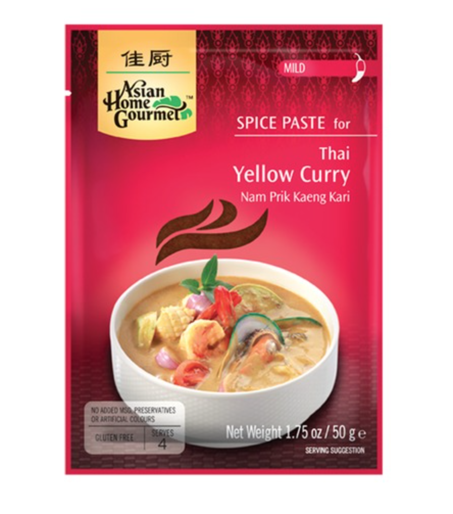 Żółta pasta curry AHG 50 g.