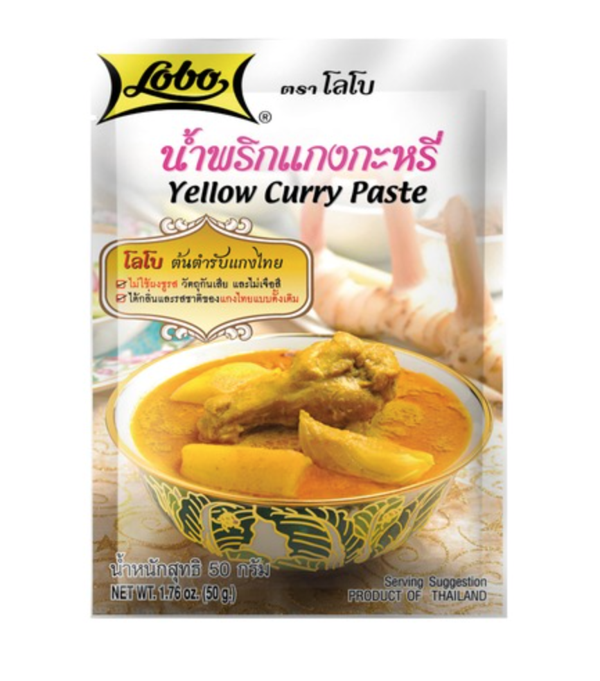 Pasta curry żółta Lobo 50 g.