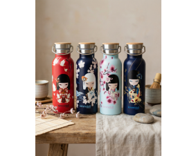 Butelka termiczna Kimmidoll 500 ml – z wizerunkiem Rikiyo