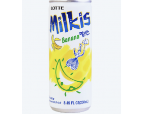 Milkiś mleczny bananowy napój koreański Lotte 250 ml