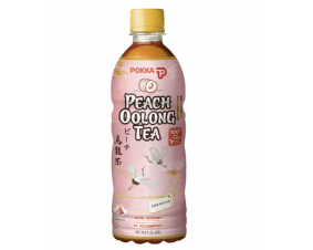 Pokka Oolong Tea brzoskwiniowy 500 ml – herbata Oolong bez cukru, napój niegazowany.