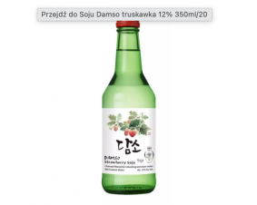 Soju koreański napój truskawkowy Damso 350 ml 